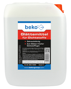 Beko Glättemittel für Dichtstoffe 5,0 lt 20025000 Kanister
